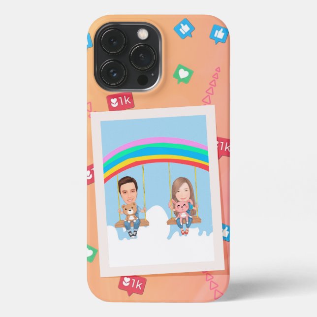 Coque iPhone Affaire de téléphone (Verso)
