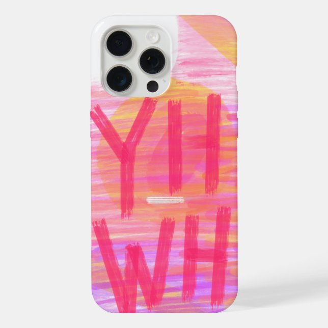 Coque iPhone Affaire de téléphone Jésus (Verso)