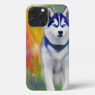 Etui iPhone 13 Pro Max Affaire téléphonique inspirée par Husky
