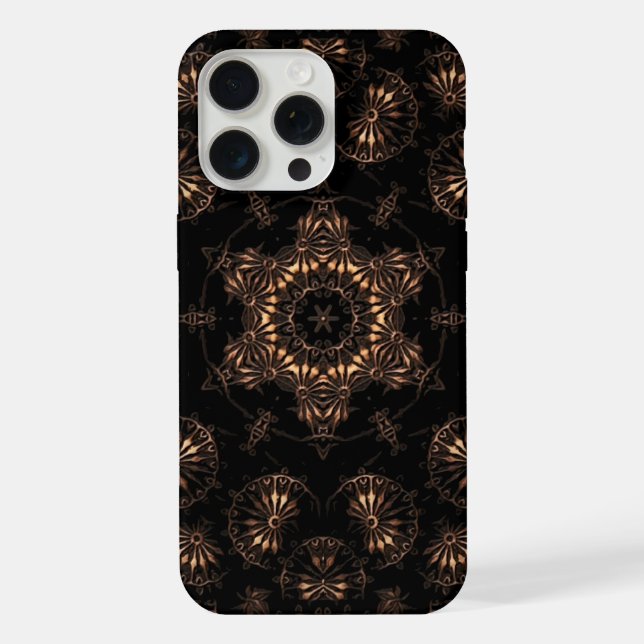 Coque iPhone Âge de bronze Mandala (Verso)