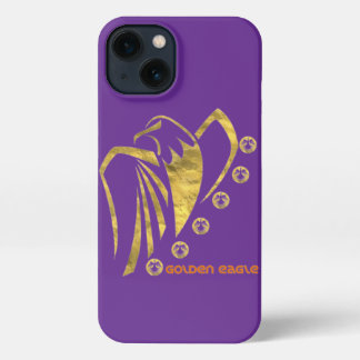 Etui iPhone 13 Aigle d'or