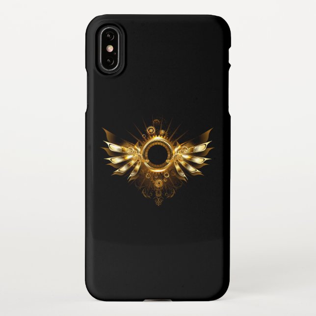Coque iPhone Ailes de Steampunk (Dos)
