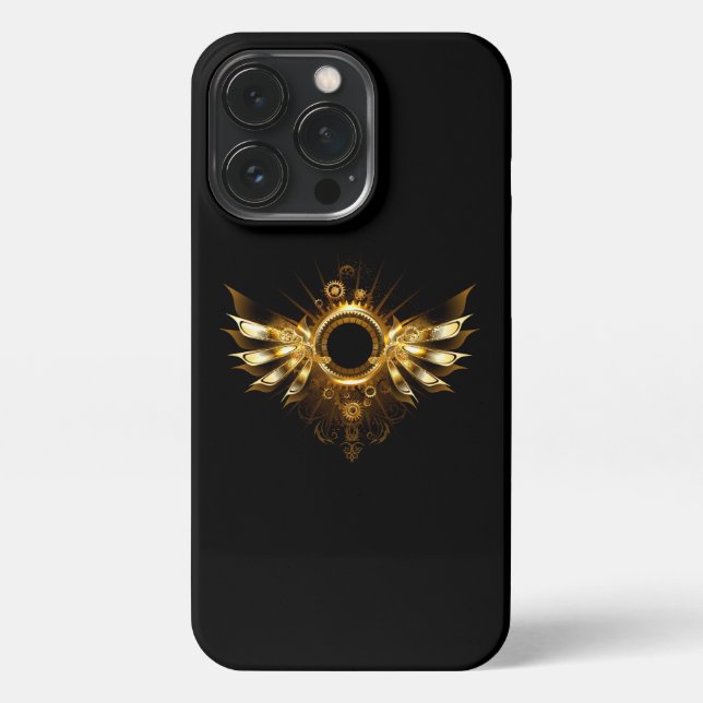 Coque iPhone Ailes de Steampunk (Verso)