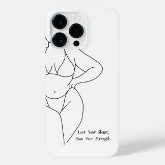 Coque Pour Pour iPhone 14 Pro Max Aimez votre forme.