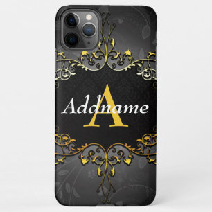 Coque iPhone 11Pro Max Ajouter votre nom et votre initiale