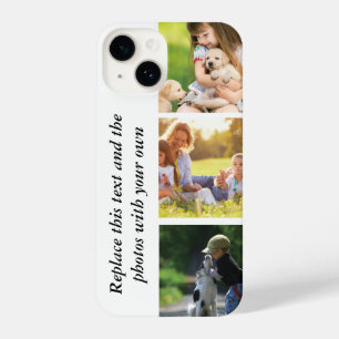 Coque Pour iPhone 14 Ajouter votre propre texte et photos