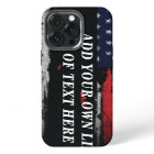 Ajouter votre propre texte sur grunge American fla