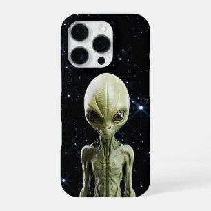 Coque iPhone 16 Pro Alien Réaliste