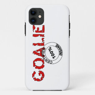 Coque iphone aliéné certifié de gardien de but