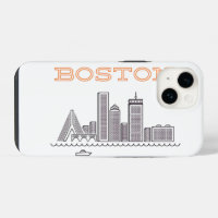 Amérique Skyline de la ville de Boston, Boston Ma