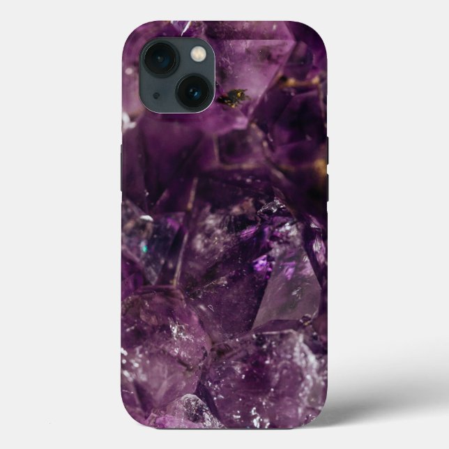 Coque iphone Amethyst Crystal Energy (Verso)