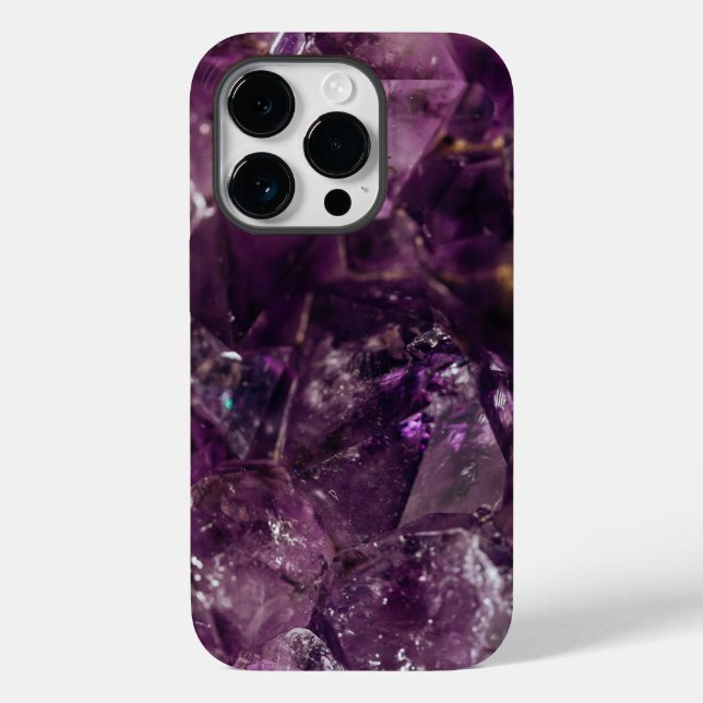 Coque iphone Amethyst Crystal Energy (Verso)