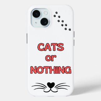 coque iphone Amoureux des chats