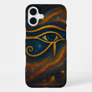 Coque iPhone 16 Plus Ancien Œil d'Horus Mystique Cosmique