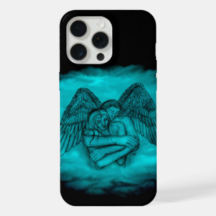Angel Eros en amour dans le design noir et vert
