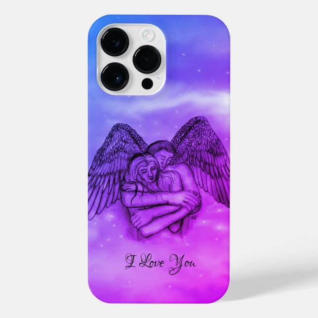 Coque iPhone Angel Eros in Love (Verso)
