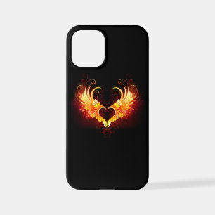 Coque iPhone 12 Mini Angel Fire Heart with Wings