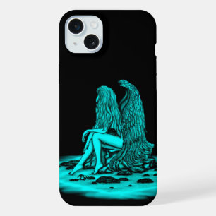 Angel, perdu dans la pensée, noir et vert Design