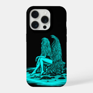 Angel, perdu dans la pensée, noir et vert Design