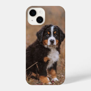 Coque Pour iPhone 14 Animaux de bébés cutest   Chien de montagne bernoi