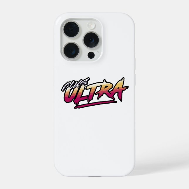 Coque iPhone Anime Plus Ultra (Verso)
