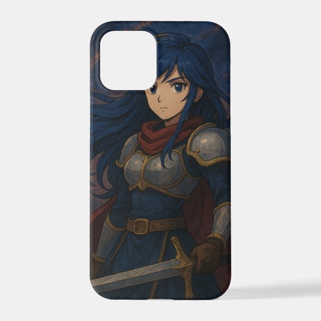 Coque iPhone  Anime Warrior Girl – Epic Fantasy Phone Case (Verso)