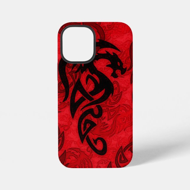 Coque iPhone Année chinoise de l'art du dragon (Verso)
