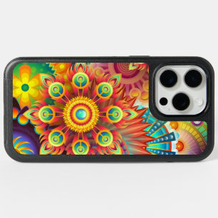 Coque iphone Apple, Design géométrique Whimsical.