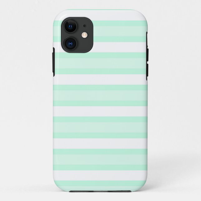 Coque iphone Aqua Stripe (Dos)