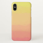 aquarelles de corail oranges de coucher du soleil