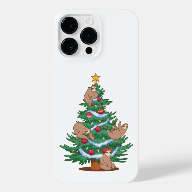 COQUE iPhone ARBRE DE NOËL (Verso)