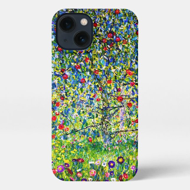 Coque iPhone Arbre pomme Gustav Klimt (Verso)
