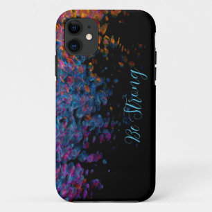 Coque iphone arc-en-ciel abstrait