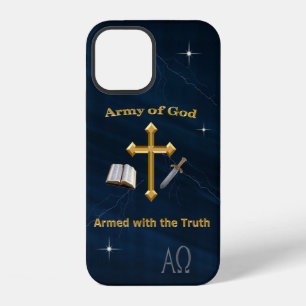 Coque iPhone 12 Armée chrétienne de Dieu