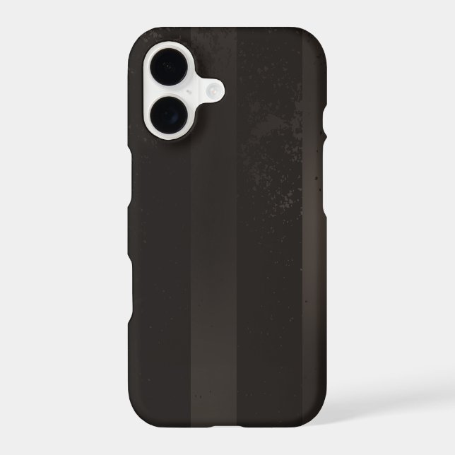 Coque iPhone Arrière - plan brun rayé Steampunk (Verso)