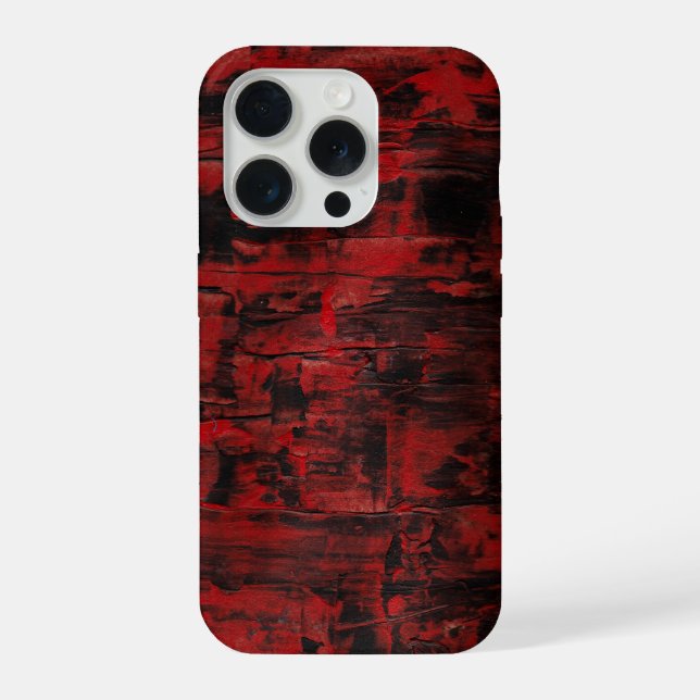 Coque iPhone Art Abstrait : Le Cordon Rompu (Verso)