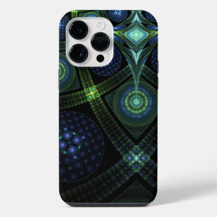 Coque Pour Pour iPhone 14 Pro Max Art fractal mandala univers impression étirée