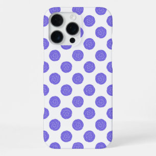 Coque iPhone 16 Pro Max Art Nouveau Mackintosh Roses Rétro Floral Violet