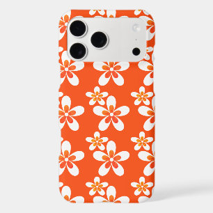 coque iPhone art pop orange vintage années 70 cult