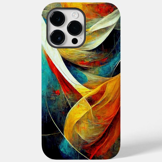 Coque iphone artistique coloré (Verso)