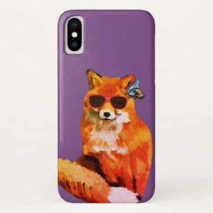 Coque iphone artistique Red Fox