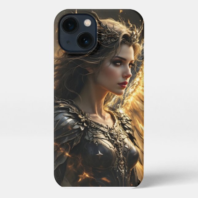 Coque iPhone Ashenlight : Le Seraph de la flamme de l'ombre (Verso)