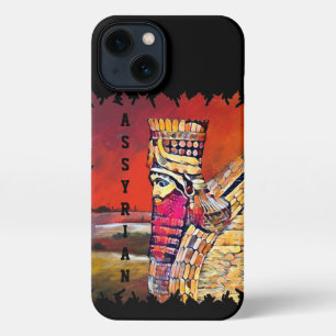 Etui iPhone 13 Assyrie Lamassu iPhone 13 Slim Fit Coque, Glossy