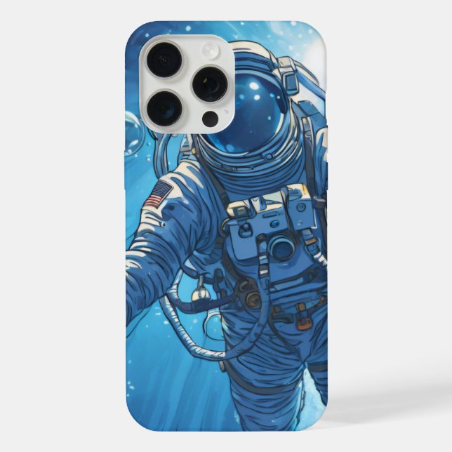 Coque iPhone Astronaut Underwater (Verso)