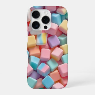 Coque iPhone 16 Pro Autocollant de téléphone en blocs abstraits pastel
