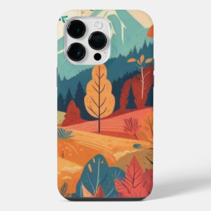 Coque Pour Pour iPhone 14 Pro Max Automne/feuilles/colorées