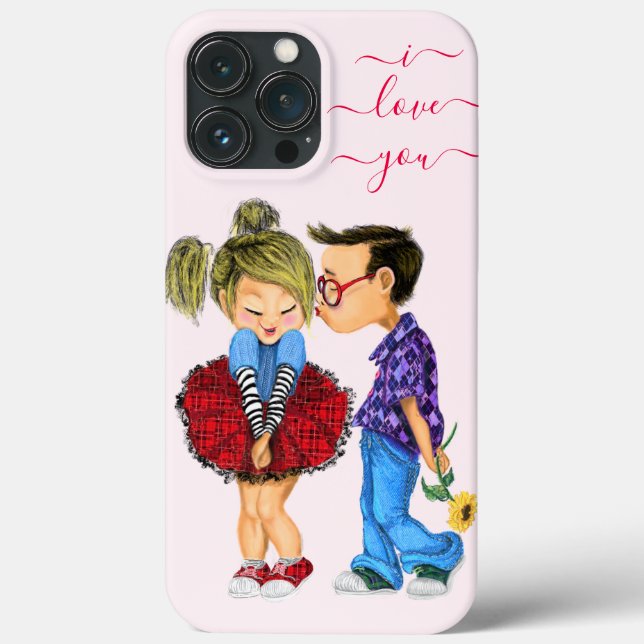coque iphone avec couple romantique - Amour (Verso)