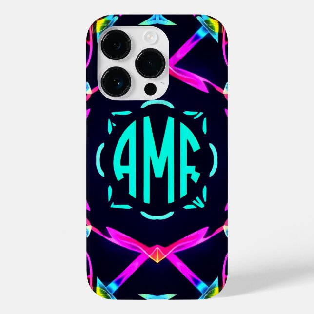 coque iphone avec monogramme personnalisable (Verso)