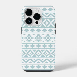 Coque Pour iPhone 14 Plus Aztec Essence Ptn III Canard Bleu oeuf Blanc