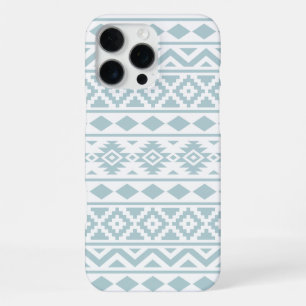 Coque iPhone 16 Pro Max Aztec Essence Ptn III Canard Bleu oeuf Blanc